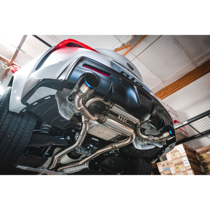HKS Stainless Steel Dual Titanium Tip Cat-Back Exhaust System Toyota Supra